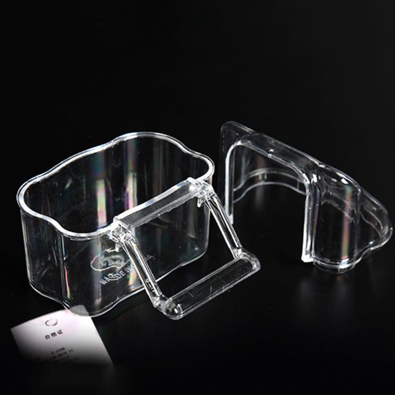 Hộp Đựng Thức Ăn Bằng Nhựa Chống Văng Nước Cho Chim