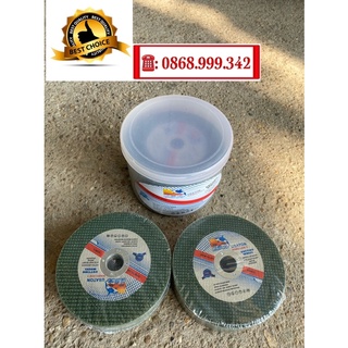 Đá cắt sắt cắt inox 100mm - lưỡi cắt sắt lắp máy