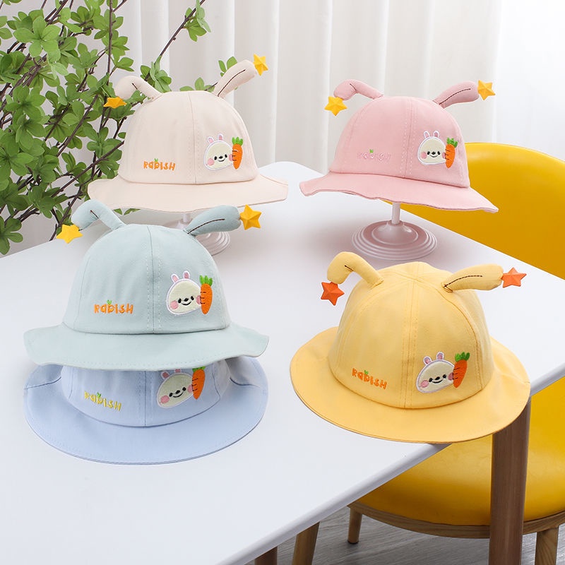 Mũ vành cà rốt cho bé dưới 12 tháng