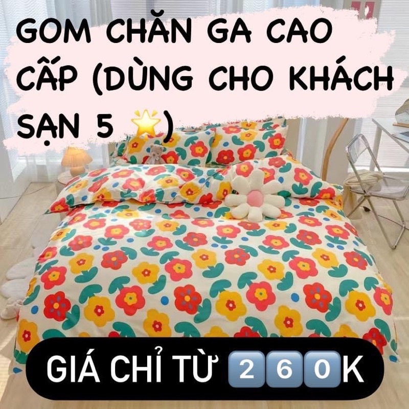 SET CHĂN GA TRẦN BÔNG - KHÁCH NOTE TÊN FB Ở GHI CHÚ GIÚP EM NHA