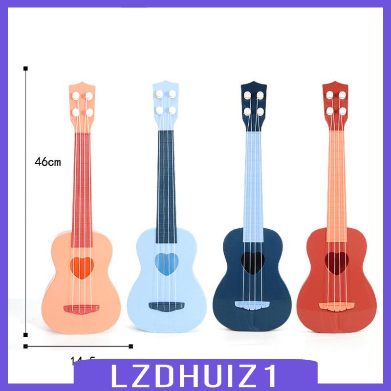 Đồ Chơi Đàn Ghita 4 Dây Mini Bằng Nhựa Cho Bé