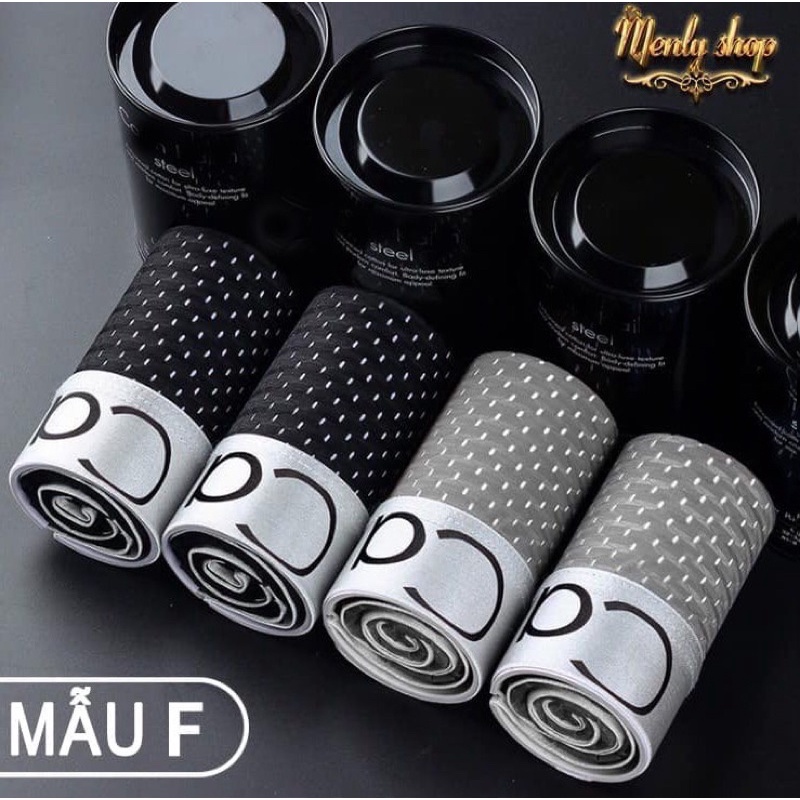 Quần sịp nam, quần lót đùi nam thông hơi cao cấp Combo 4 quần đủ size