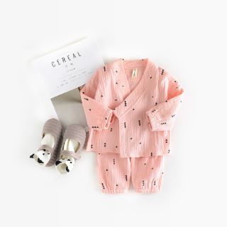 Yukata vải xô cho bé