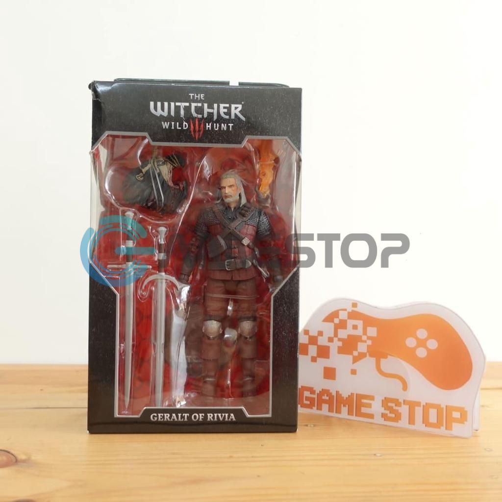 Mô hình The Witcher Geralt of Rivia Wolf Armor 18cm McFarlane Mô hình có khớp Nhựa PVC ABS CHÍNH HÃNG MỸ TWMF03