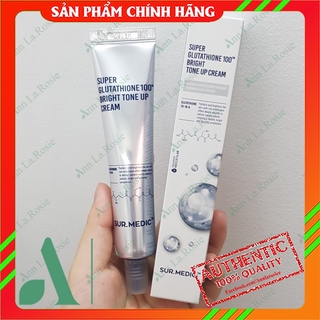 Kem Dưỡng Trắng Da Sur.Medic Super Glutathione 100 Bright Tone Up Cream 40ml