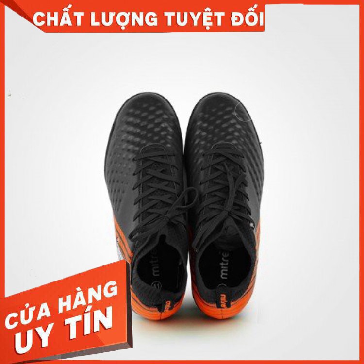 Giày bóng đá Mitre MT170434 (đen cam)