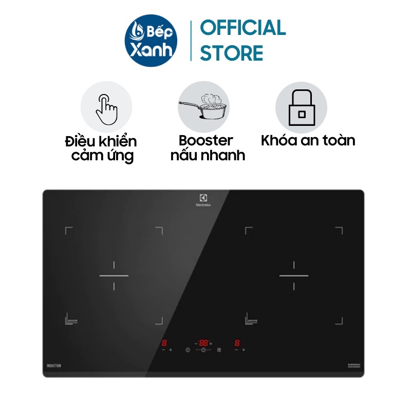 [FREESHIP HCM] Bếp Từ 2 Vùng Nấu Electrolux EHI7023BA - 3600W - Hàng Châu Âu