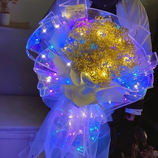 Giấy đèn led bó hoa