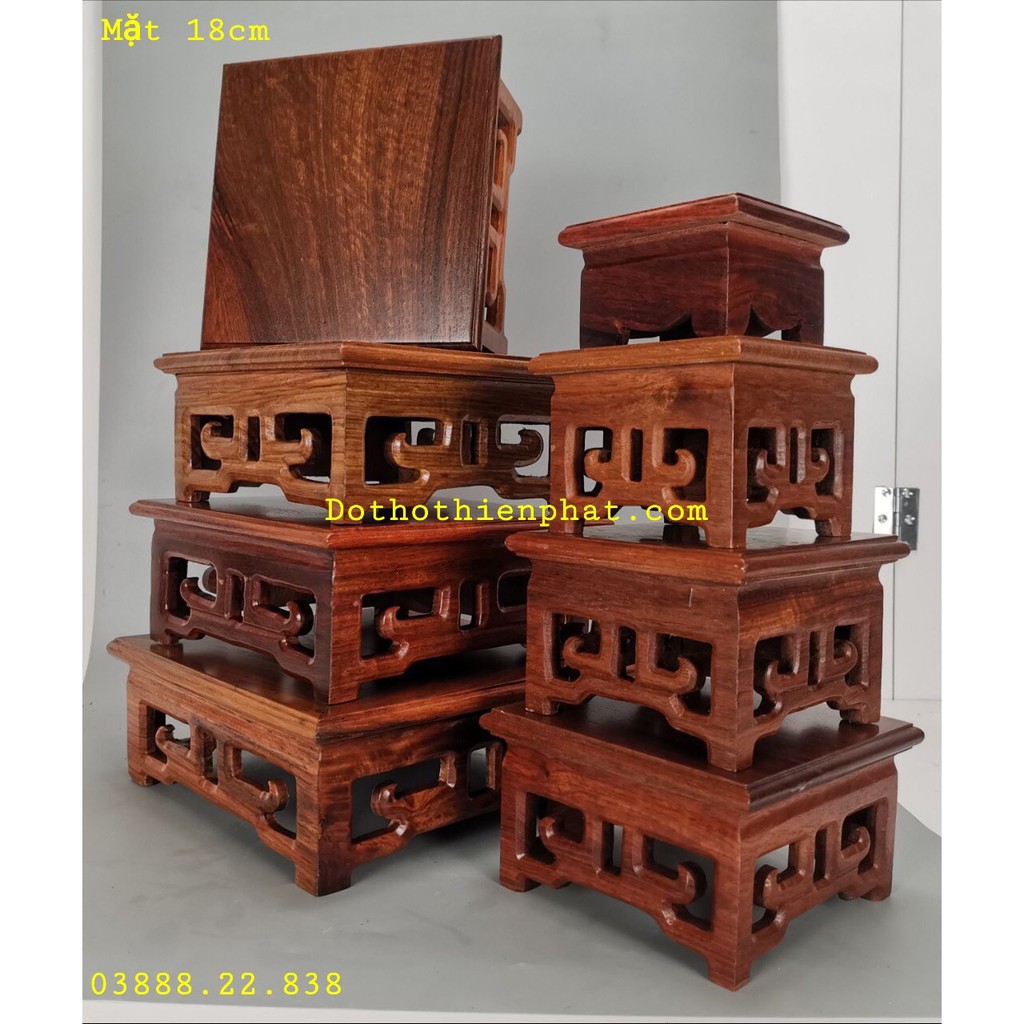 Đôn Gỗ Hương Nhiều Kích Thước