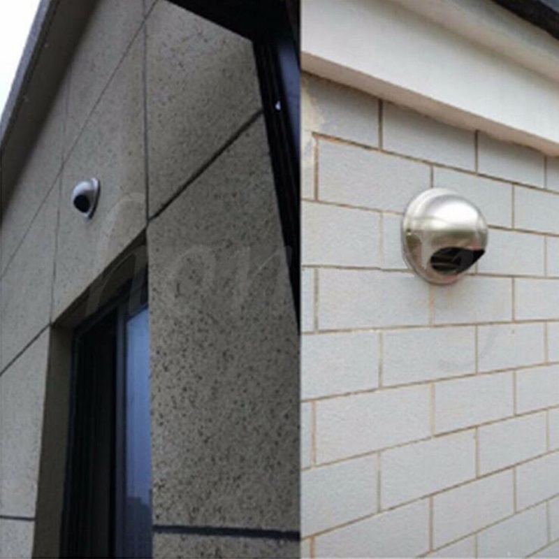 (Hàng Có Sẵn) Nắp Đậy Lỗ Thông Gió Đóng Cửa Bằng Thép Không Gỉ