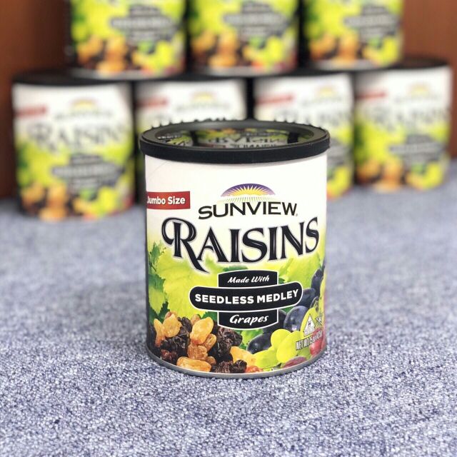 Nho Khô Thập Cẩm Raisins Mỹ 425g date 2023