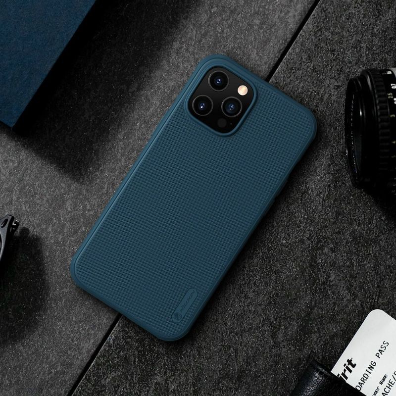 Nillkin Super Froster Shield Pro Matte cho iPhone 15 Pro Max / 14 Plus / 13 Pro Max , Ốp lưng cứng nhám viền dẻo ca