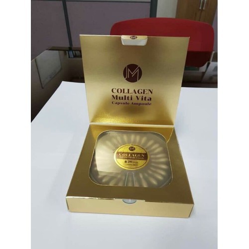 TINH CHẤT SERUM COLLAGEN TƯƠI - AMMUD MULTI VITA AMPOULE HÀN QUỐC - 28 VIÊN