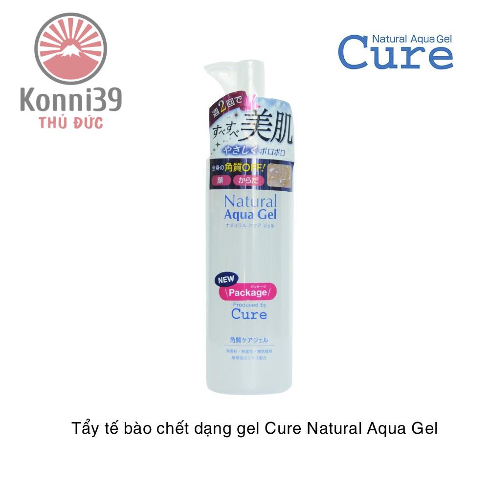 GEL TẨY TẾ BÀO CHẾT CURE NATURAL AQUA NỘI ĐỊA NHẬT (CHAI 250GR)