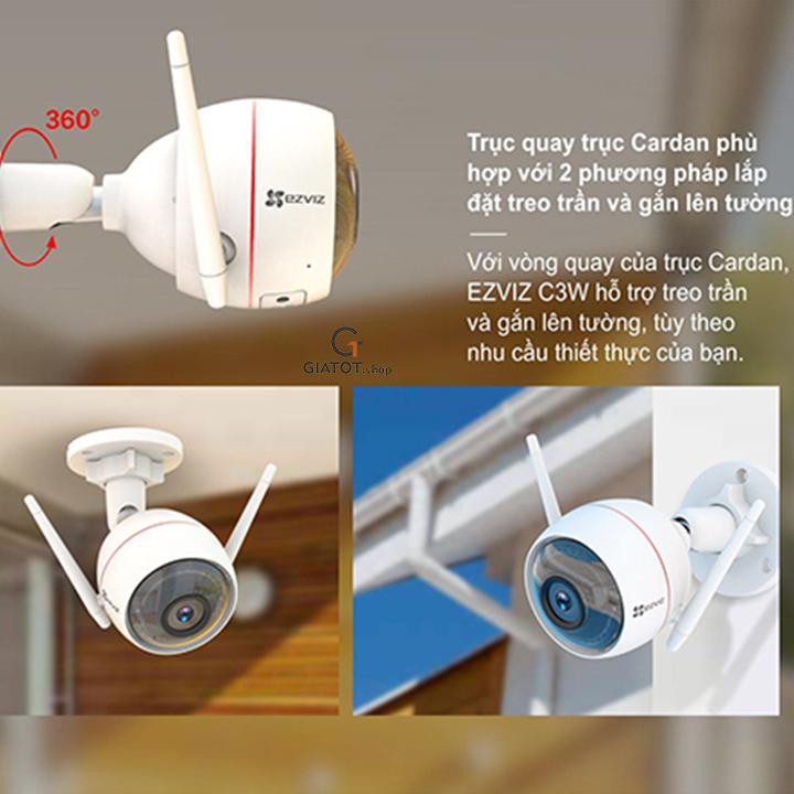 Camera ngoài trời IP wifi EZVIZ CSC3WN Full HD 1080p