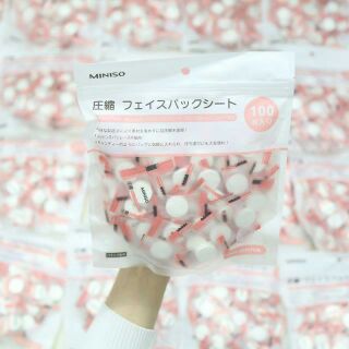 Mặt nạ viên nén Miniso Nhật Bản