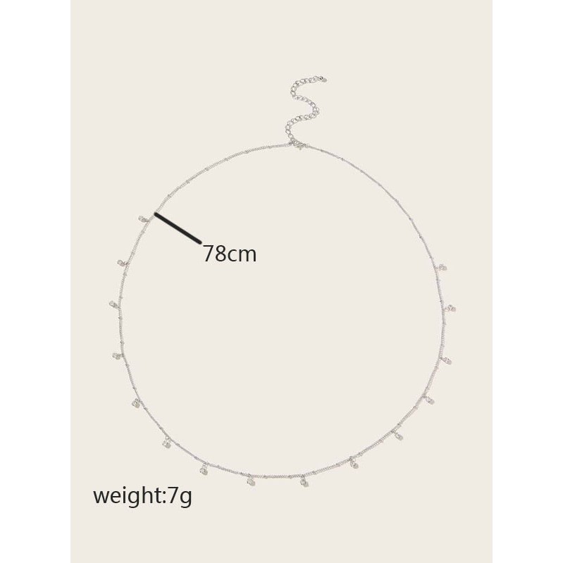 Dây chuỗi đeo hông đính đá lấp lánh quyến rũ cho nữ