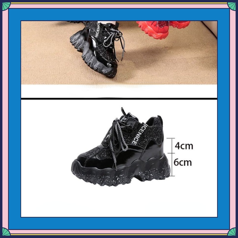 Giày Thể Thao Đế Dày Thiết Kế Mới Năng Động Thời Trang Dành Cho Nữ