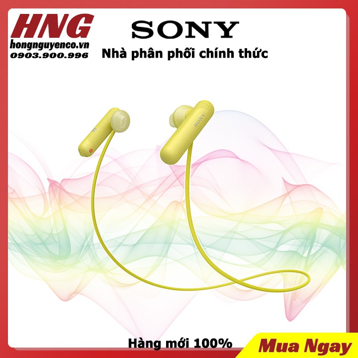 Tai nghe bluetooth Thể thao Sony WI-SP500 - Hàng phân phối trực tiếp - Bảo hành 1 năm