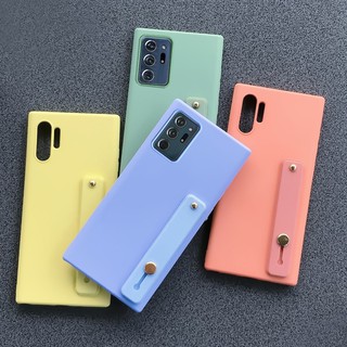Ốp silicon dẻo kèm dây xỏ tay samsung galaxy Note 10 / S10 / S10 Plus / Note 9 / Note 8 / S9 Plus
