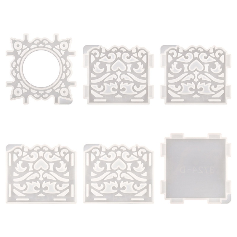 Khuôn Silicone Làm Hộp Khăn Giấy Epoxy Resin DIY