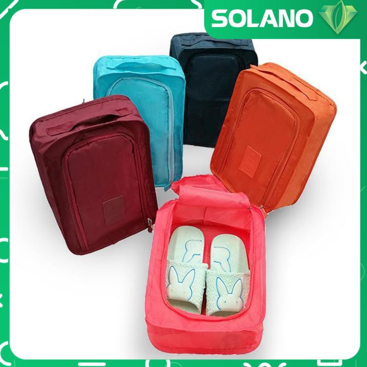 Túi đựng giày thể thao SOLANO đựng giày dép du lịch chống nước chống bụi xếp gọn tiện dụng HG-001199