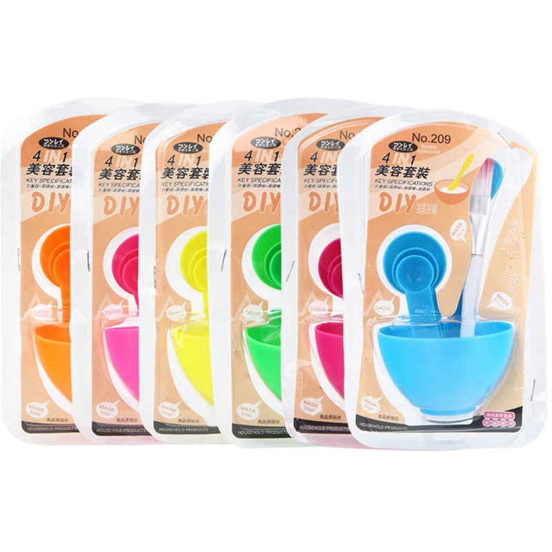 Bộ 4 dụng cụ trộn mặt nạ tại nhà