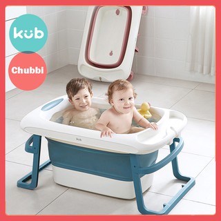 Thau Tắm Thành Cao Cho Bé Bella - KUB - Thau Tắm, Bồn Tắm, Chậu Tắm 3 Trong 1, Gấp Gọn Tiết Kiệm Diện Tích