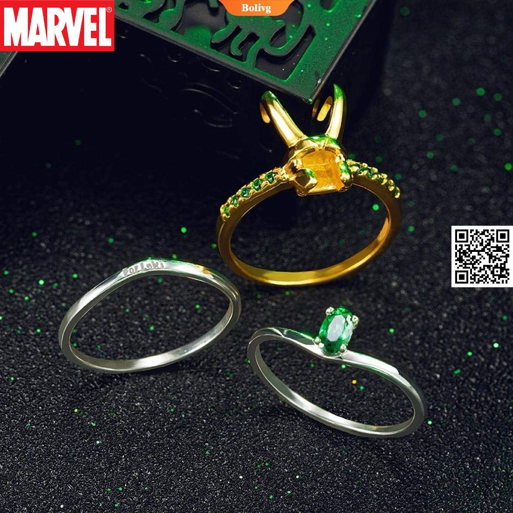 Mô hình nhẫn loki phong cách 3 chiếc hợp 1 phim Marvel Avengers End Game 1886
