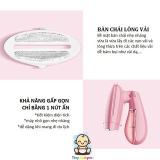 Bàn ủi hơi nước cầm tay gấp gọn, Bàn là hơi nước cầm tay Sokany chính hãng bảo hành 24 tháng