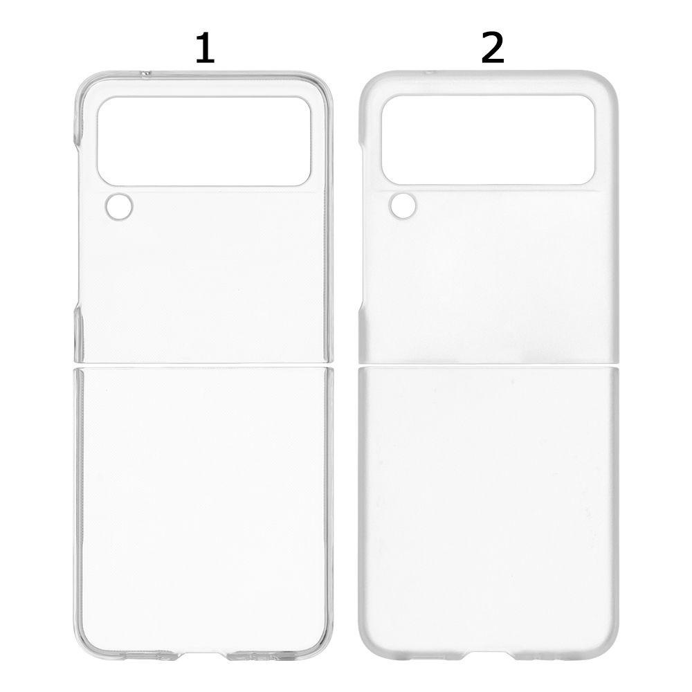 MYRONGVN Ốp Điện Thoại Trong Suốt Bảo Vệ Cho Samsung Galaxy Z Flip 3 5G