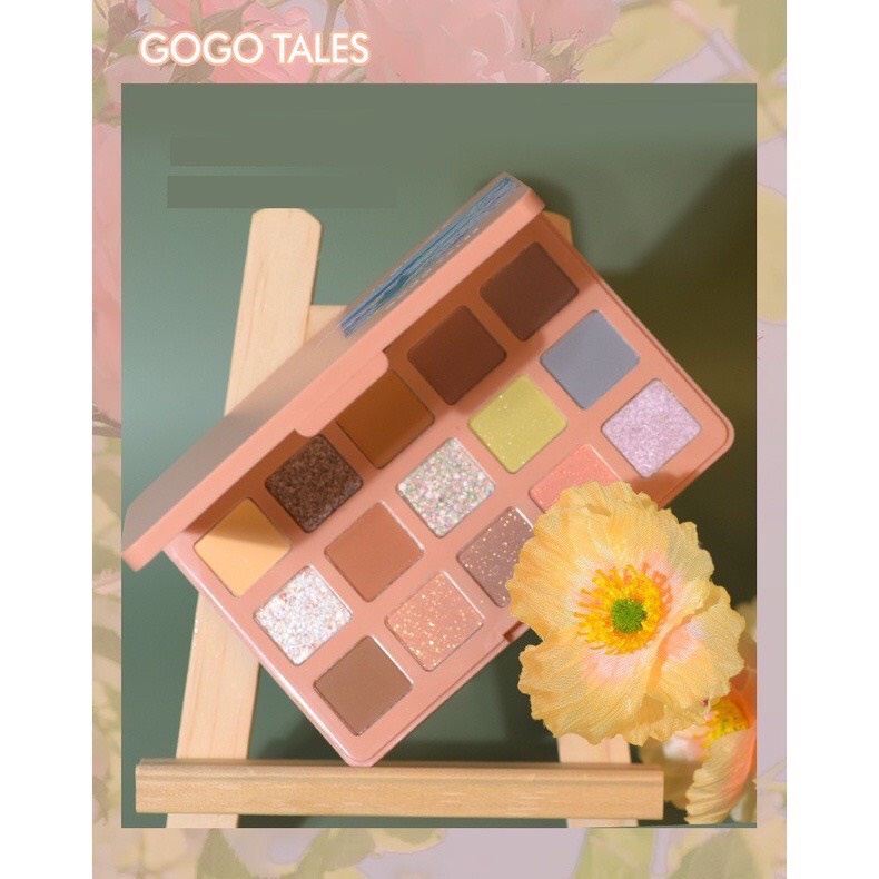 Bảng mắt 15 ô nhà Gogotales Monet Garden Plate .