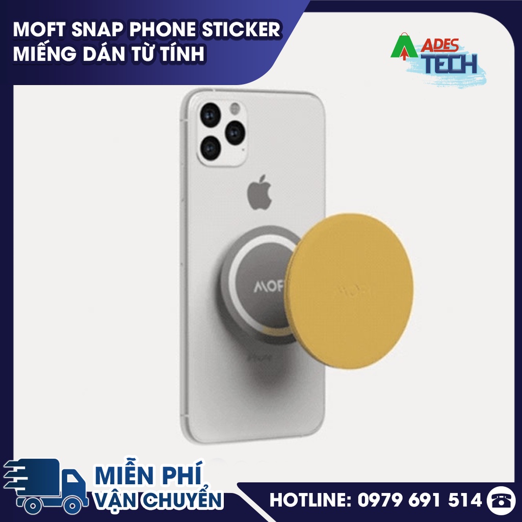 MOFT Snap Phone Sticker Miếng Dán Từ Tính - Tương Thích Moft O và Moft Snap On và Tất Cả SmartPhone