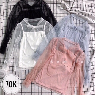 Áo lưới tiểu thư 🎀🎀