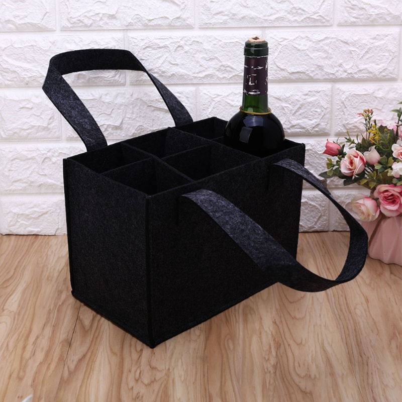 Túi Đựng Chai Rượu Champagne 6 Ngăn Tiện Lợi