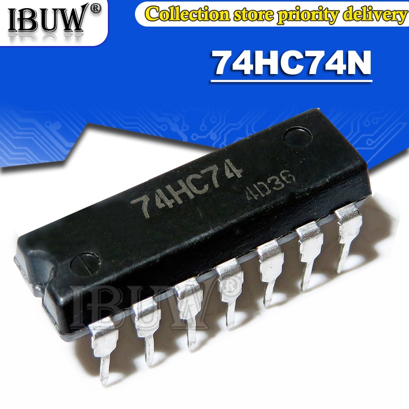 10 CÁI SN74HC74N DIP14 74HC74 74HC74N SN74HC74 DIP IC tích hợp