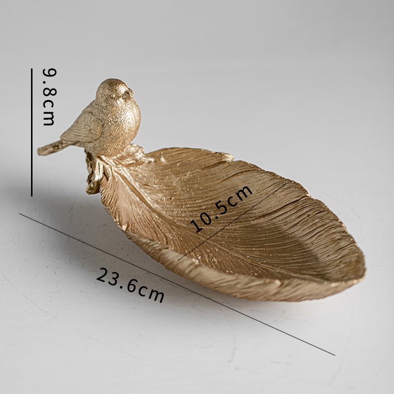 [Dolity2] Khay Đựng Tượng Động Vật Trừu Tượng Trang Trí Nhà Cửa Đám Cưới