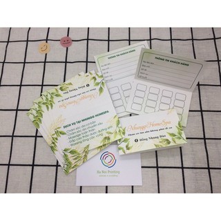 In Phiếu Liệu Trình Cho Spa Theo Yêu Cầu