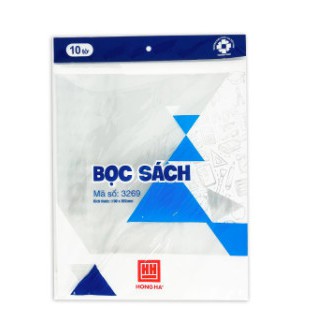 Bọc sách Tiếng Anh khổ to, sách cải cách lớp 1 từ năm 2020, bọc nilon Hồng Hà 3269 (KT: 190x265mm)