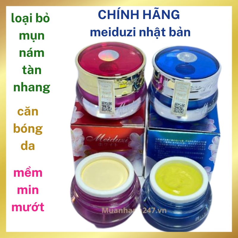 (CHÍNH HÃNG) Kem dưỡng da mờ nám,giảm tàn nhang, MEIDIZU NHẬT BẢN