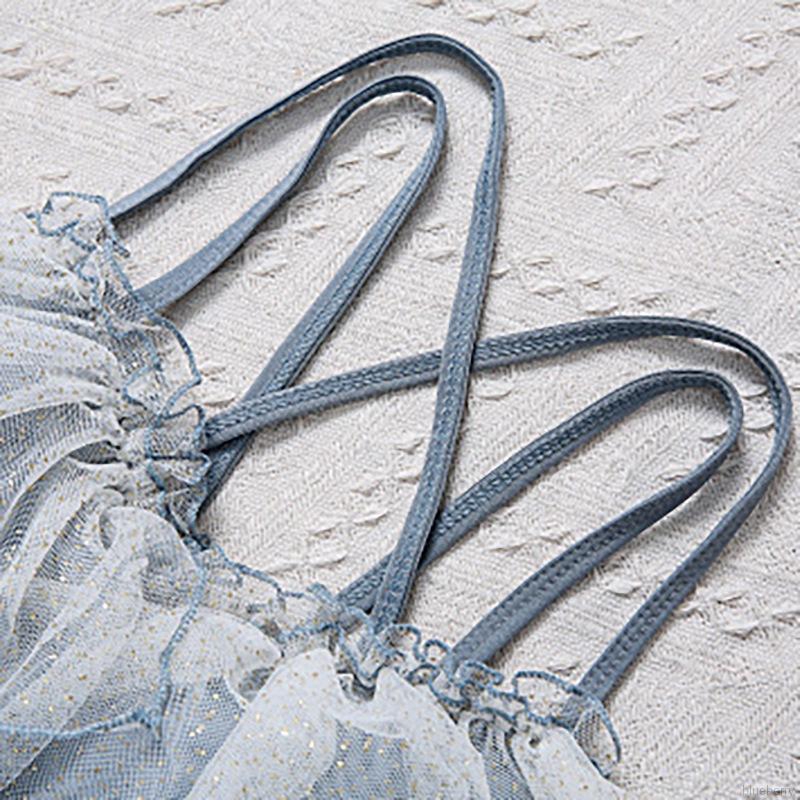 Bộ đồ tắm hai mảnh phối họa tiết quả việt quất xinh xắn | BigBuy360 - bigbuy360.vn