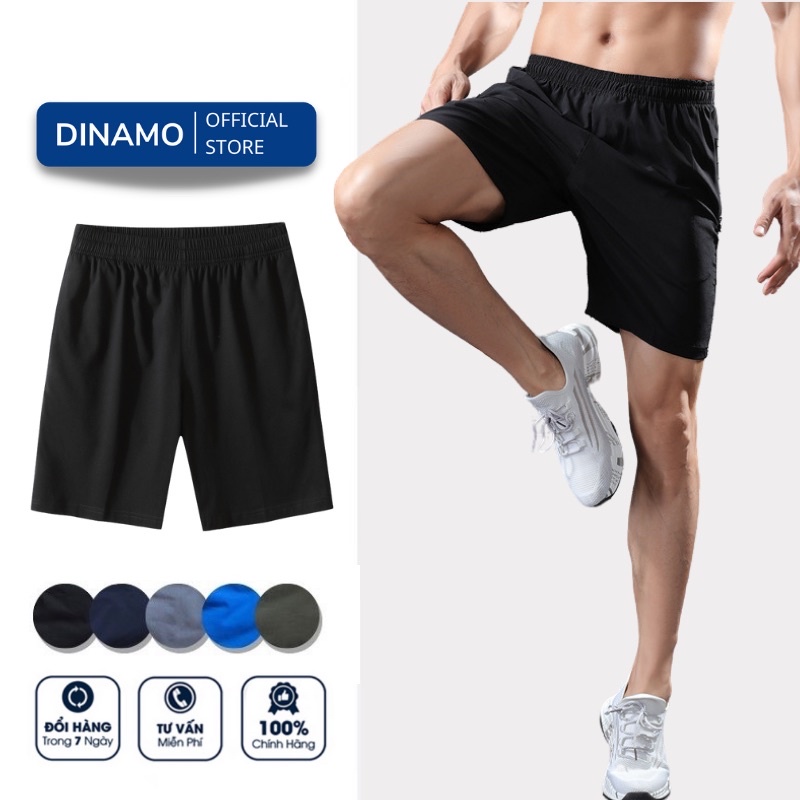 Quần đùi nam ống rộng, quần short nam nhiều màu vải gió thoáng mát