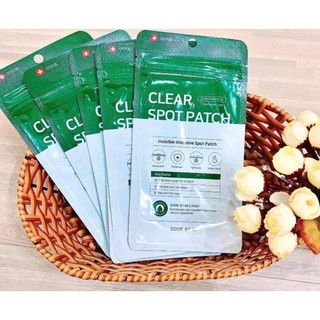 Miếng dán hút nhân mụn some by mi clear spot patch some by me