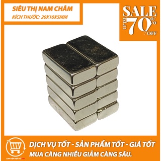 Nam châm nam châm đất hiếm chữ nhật .