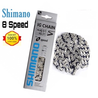 Xích sên xe đạp Shimano nhập khẩu Sử dụng cho líp 6/ 7 / 8 tốc độ. - Hàng mới về