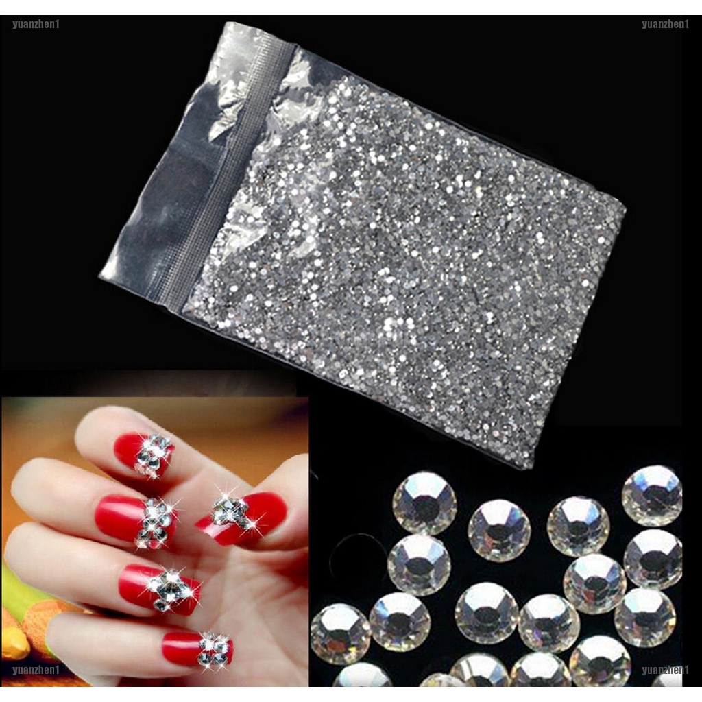 Gói 1440 viên đá lấp lánh gắn móng tay trang trí sang trọng