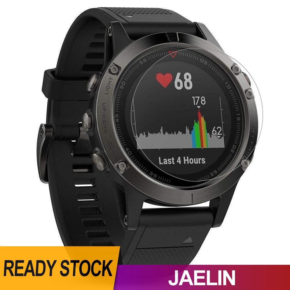 2 Miếng Dán Cường Lực Cao Cấp 9h Hd Cho Garmin Fenix 5s