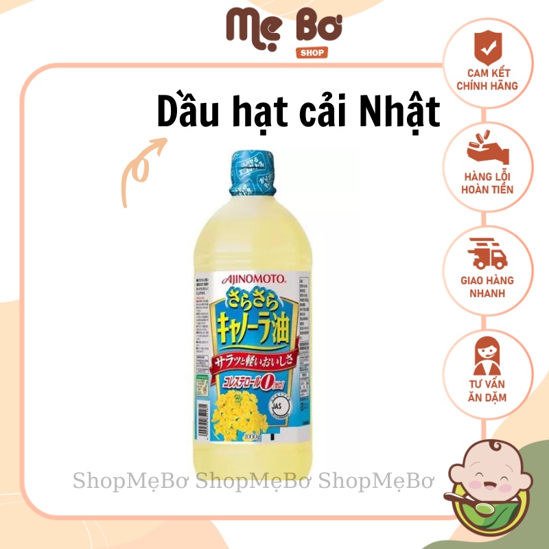 DẦU HẠT CẢI NỘI ĐỊA NHẬT