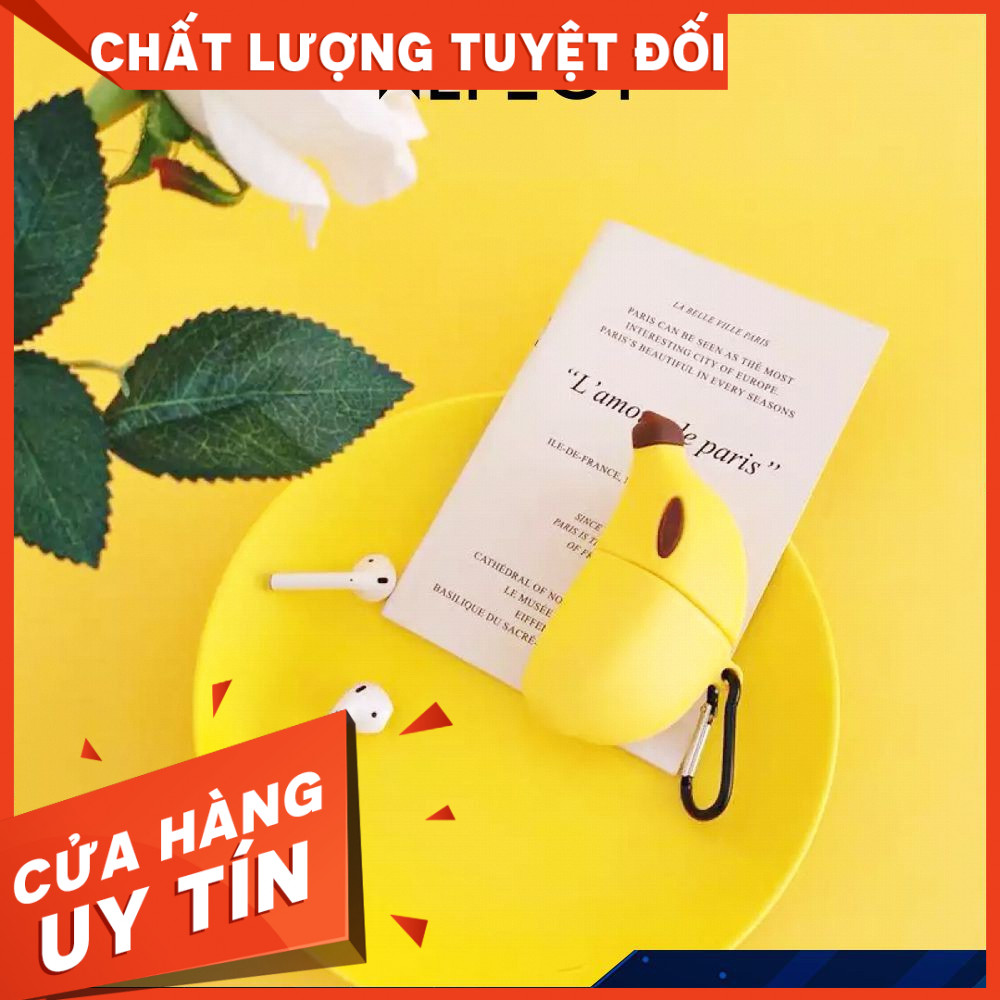 [HOT] Bao case AIRPOD 2 hình chuối kute[Còn Ít]