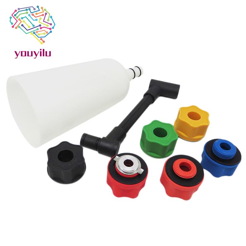 Bộ 8 Phễu Rót Dầu Với 6 Đầu Chuyển Đổi Cho Xe Hơi Xe Tải